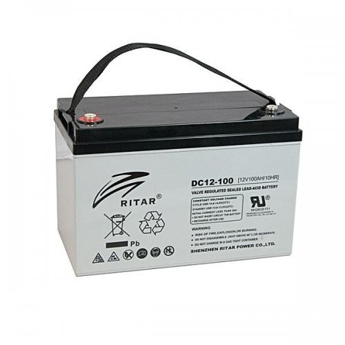 Батерия за UPS RITAR POWER RITAR-DC12-100 (снимка 1)