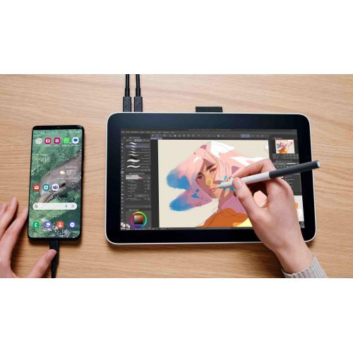 Графичен таблет Wacom DTC121W0B (снимка 2)