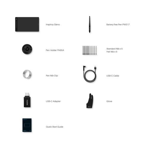 Графичен таблет HUION G930L (снимка 2)