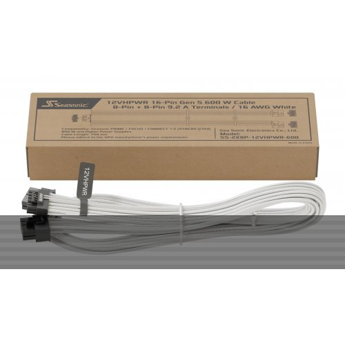 Захранващ кабел Seasonic SS-2X8P-12VHPWR-600 (снимка 4)