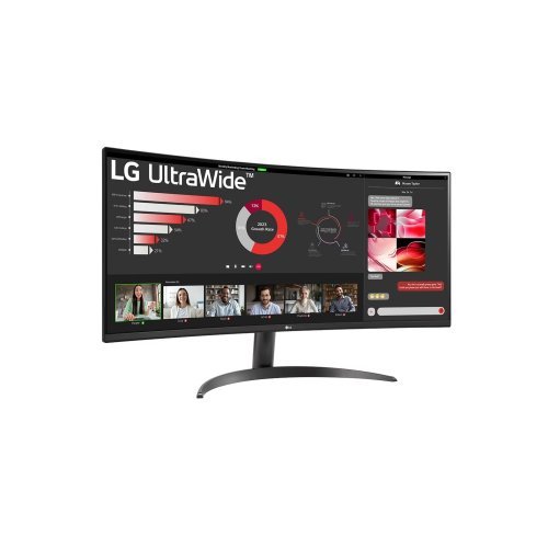 Монитор LG 34WR50QC-B (снимка 3)