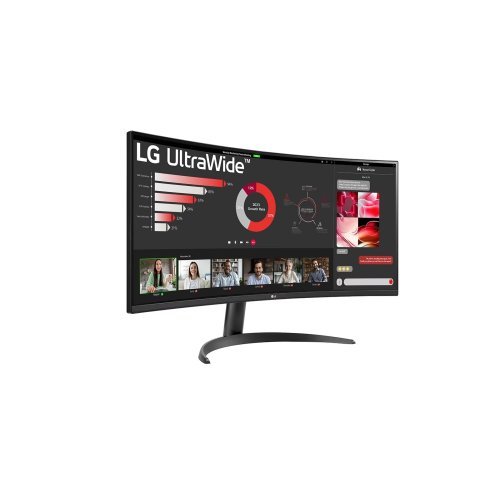 Монитор LG 34WR50QC-B (снимка 4)
