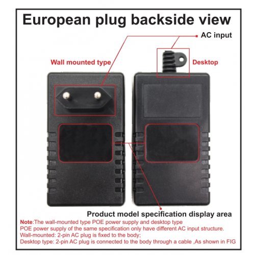 Кабели и преобразуватели > POE4805 STD-POE4805 (снимка 2)