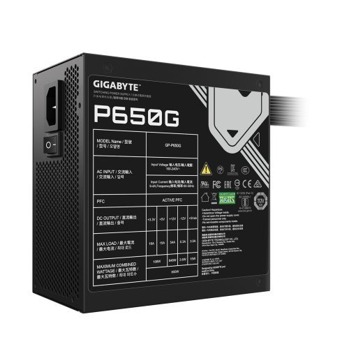 Захранващ блок Gigabyte P650G GP-P650G (снимка 2)