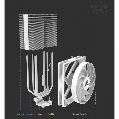 Охлаждане за компютри > Zalman CNPS10X-PERFORMA-WH (снимка 8)