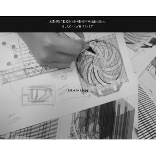 Охлаждане за компютри > Zalman CNPS10X-PERFORMA-WH (снимка 12)