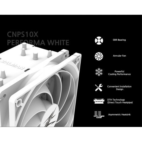 Охлаждане за компютри > Zalman CNPS10X-PERFORMA-WH (снимка 13)
