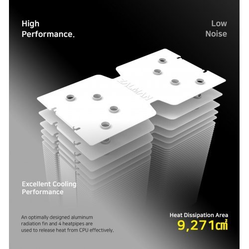 Охлаждане за компютри > Zalman CNPS10X-PERFORMA-WH (снимка 20)