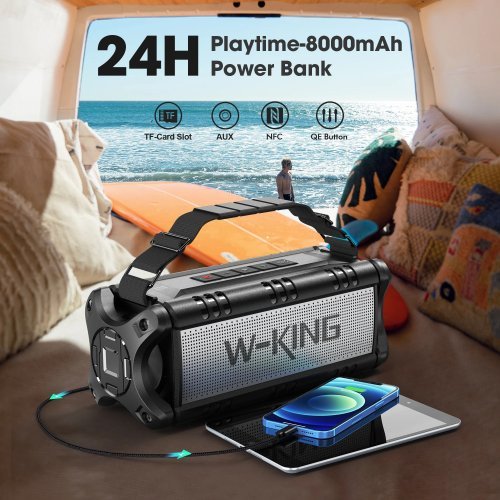 Преносими тонколони > W-King WKING-D8-BK (снимка 25)