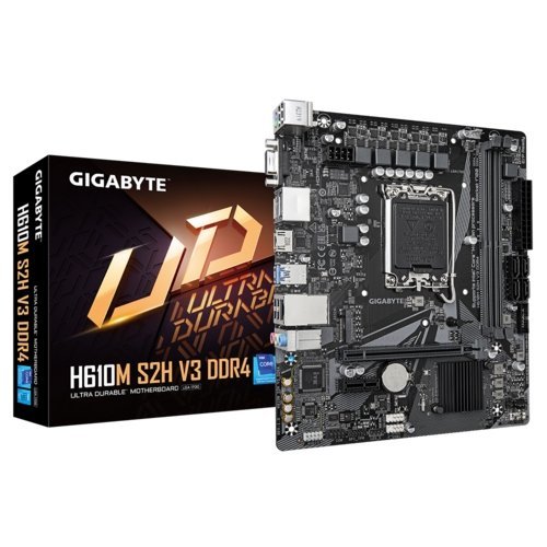 Дънна платка Gigabyte H610M S2H V3 DDR4 (снимка 1)
