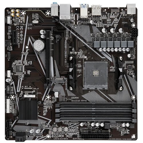 Дънна платка Gigabyte A520M DS3H V2 (снимка 3)