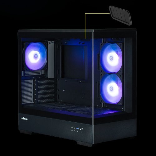 Компютърна кутия Zalman ZM-P30-BK (снимка 8)