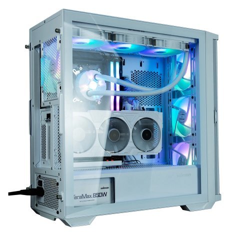 Компютърна кутия Zalman ZM-Z10-DUO-WHITE (снимка 13)