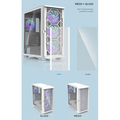 Компютърна кутия Zalman ZM-Z10-DUO-WHITE (снимка 17)