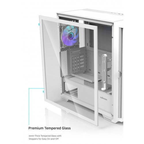 Компютърна кутия Zalman ZM-Z10-DUO-WHITE (снимка 19)