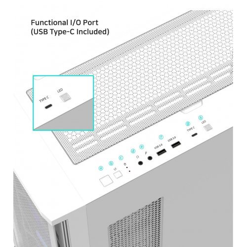 Компютърна кутия Zalman ZM-Z10-DUO-WHITE (снимка 22)