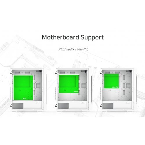 Компютърна кутия Zalman ZM-I3-NEO-TG-White (снимка 14)