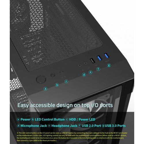 Компютърна кутия Zalman ZM-I3-NEO-TG-Black (снимка 4)