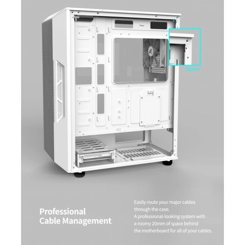 Компютърна кутия Zalman ZM-I3-NEO-WH (снимка 2)