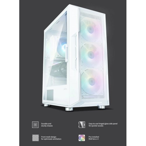 Компютърна кутия Zalman ZM-I3-NEO-WH (снимка 15)