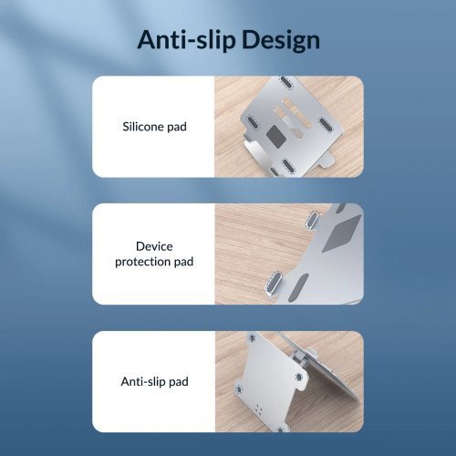 Стенд за лаптоп Orico LST-2AS-SV-BP (снимка 9)