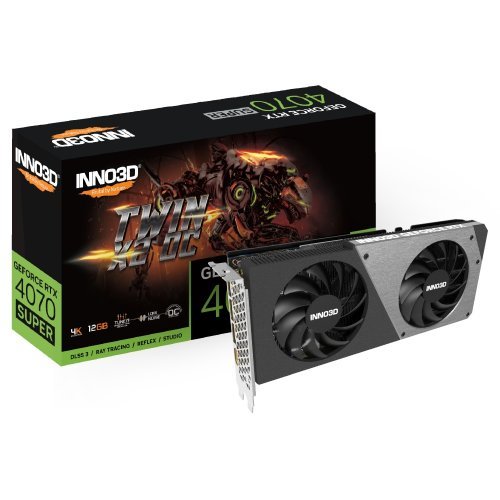 Видео карта Inno3D RTX 4070 N407S2-126XX-186162N (снимка 1)