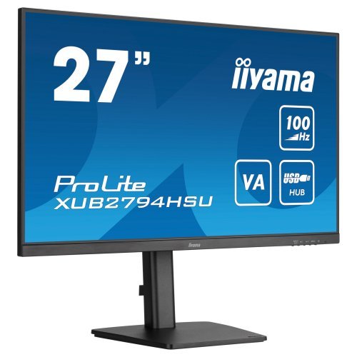 Монитор iiyama XUB2794HSU-B6 (снимка 4)