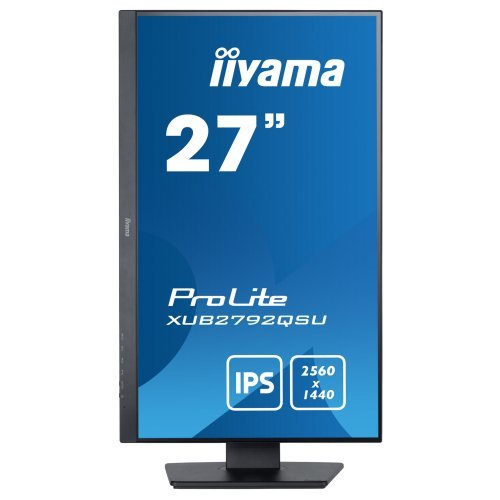 Монитор iiyama XUB2792QSU-B5 (снимка 2)