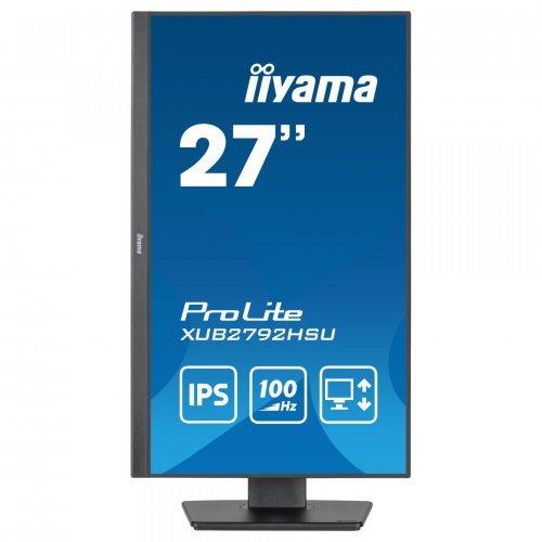 Монитор iiyama XUB2792HSU-B6 (снимка 4)