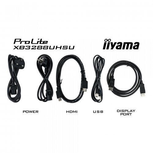 Монитор iiyama XB3288UHSU-B5 (снимка 6)