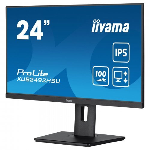 Монитор iiyama XUB2492HSU-B6 (снимка 4)