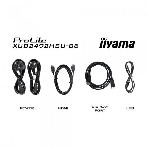 Монитор iiyama XUB2492HSU-B6 (снимка 8)