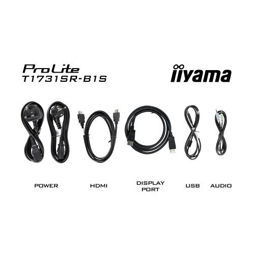 Монитор iiyama T1731SR-B1S (снимка 12)