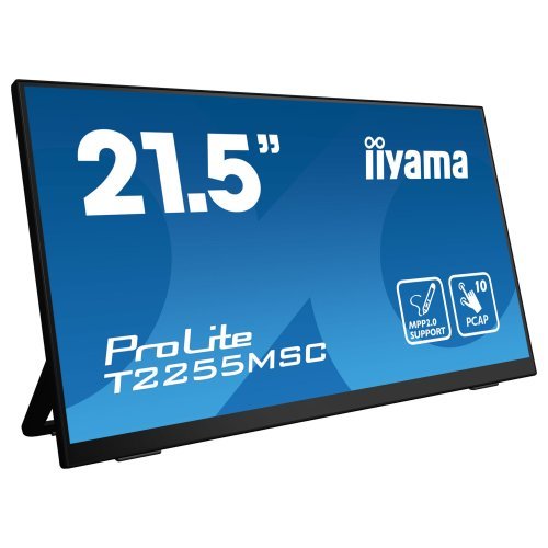 Монитор iiyama T2255MSC-B1 (снимка 2)