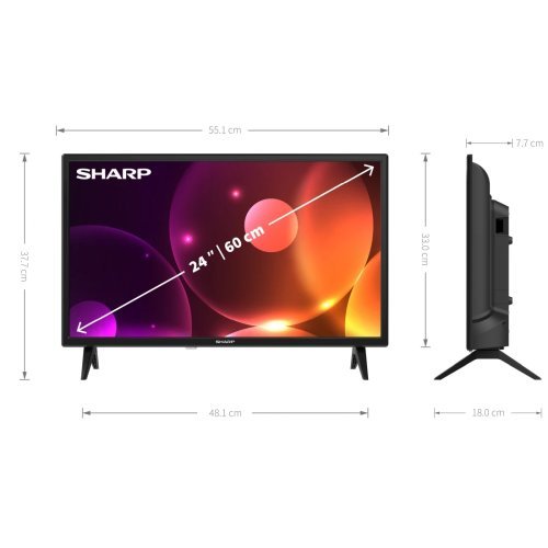 Телевизор Sharp 24FA2E (снимка 6)