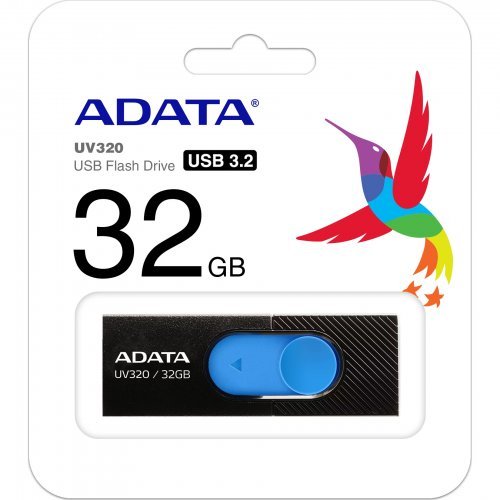 Флаш карта Adata AUV320-32G-RBKBL (снимка 1)