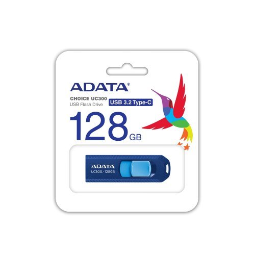 USB флаш памет Adata UC300 ACHO-UC300-128G-RNB/BU (снимка 1)