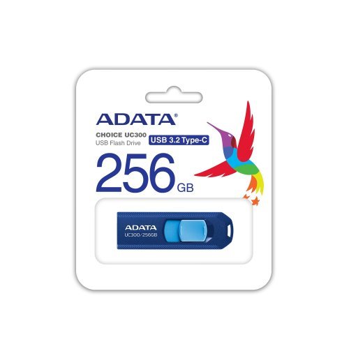 USB флаш памет Adata UC300 ACHO-UC300-256G-RNB/BU (снимка 1)