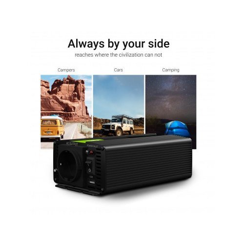 Инвертори на напрежение > GREEN CELL GC-INVERT-12V-1500W-INV25 (снимка 2)