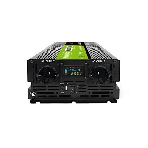 Инвертори на напрежение > GREEN CELL GC-INV-24V-3000W-P3000LCD (снимка 3)