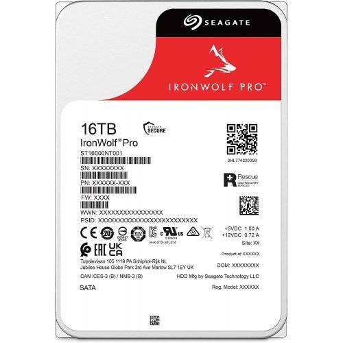 Твърд диск Seagate IronWolf ST16000NT001 (снимка 2)