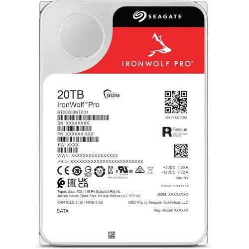 Твърд диск Seagate IronWolf ST20000NT001 (снимка 2)