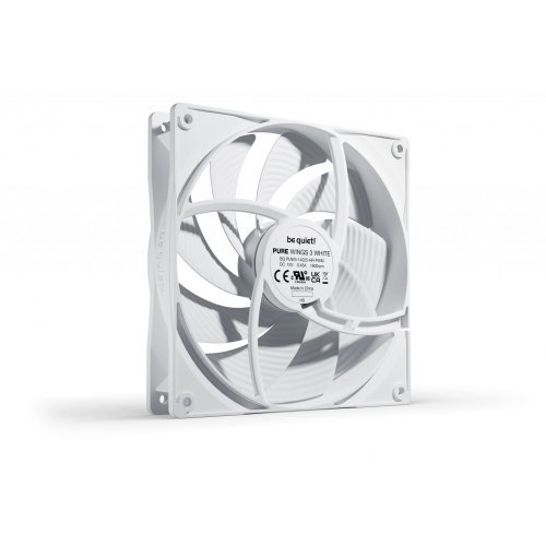 Охлаждане Be Quiet! Pure Wings 3 140mm PWM high-speed White BL113 (снимка 2)