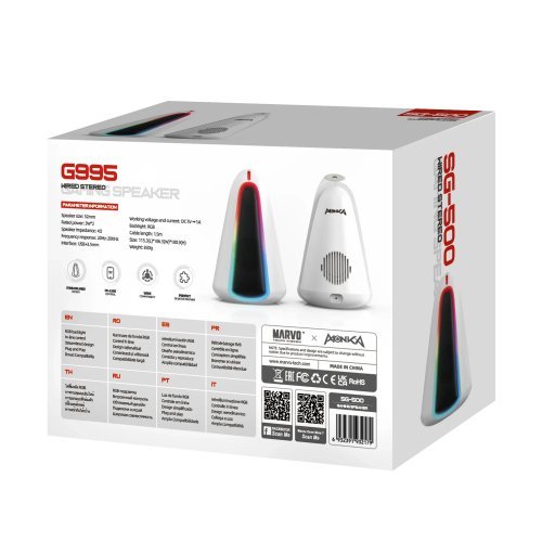 Тонколони за компютър Marvo MARVO-SG-500 (снимка 4)