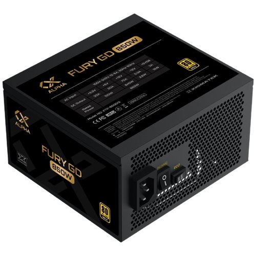 Захранващ блок XIGMATEK Fury 850W 80+ Gold Full Modular