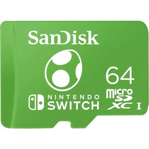 Флаш карта SanDisk Nintendo SDSQXAO-064G-GN6ZN (снимка 1)