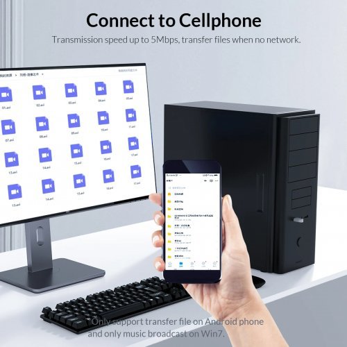 Bluetooth адаптер Orico BTA-608-BK-BP (снимка 7)