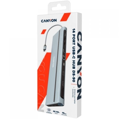USB хъб Canyon CNS-HDS90 (снимка 5)