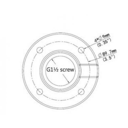 Стойки и кожуси за камери > Uniview TR-UF45-A-IN (снимка 3)