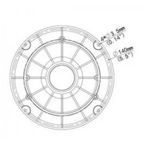 Стойки и кожуси за камери > Uniview TR-UF45-C-IN (снимка 3)